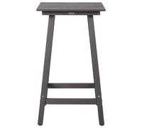 Wyld And Coco Urbannest Garden Bar Table Dark Grey 59 X 59 Cm All-Weather Synthetic