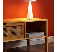Wyld and Coco White Iron Wireless Table Lamp Dimmable Touch Control 3 Colour Wyld and Coco White