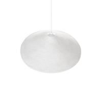 Wyld And Coco White Papier-Mâché Pendant Lamp Handmade Shade Organic Sculptural Light, W51 X D51 X H122Cm