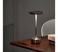 Wyld and Coco Wireless Table Lamp Silver Aluminium USB C Rechargeable Dimmable Wyld and Coco Silver