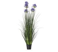 Wyld Haus Artificial 120Cm Blue Agapanthus Plant (Pot Not Included)