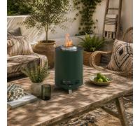 Wyld Haus Balatti Small Tabletop Smokeless Fire Pit Green Wyld Haus Green
