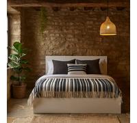 Wyld Haus Budapest 4Ft6 Double White Gloss Wooden Bed Frame