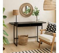 Wyld Haus Cape Town 2-Shelf Black Oak Console Table 1400 X 400 X 770 mm