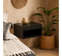 Wyld Haus Cholet Square Bedside Table With 1 Drawer In Black