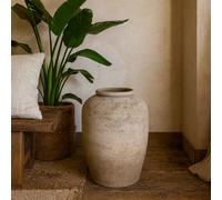 Wyld Haus Fernvale Medium Grey Mottled Stoneware Vase