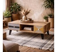 Wyld Haus Kokkola 4-Drawer Reclaimed Wood Coffee Table
