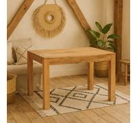 Wyld Haus Manila 120Cm (4Ft) Light Mango Wood Dining Table
