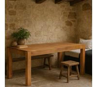 Wyld Haus Manila Large 180Cm Light Mango Wood Dining Table