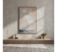 Wyld Haus Metsovo Hand Painted Sky Canvas In Frame