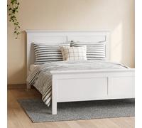 Wyld Haus Osaka Super King 6Ft6 White Wooden Bed Frame