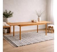 Wyld Haus Oxford Extendable Oak Dining Table - 10 Seater