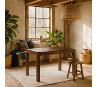 Wyld Haus Phuket 120Cm Dark Mango Wood Small Dining Table