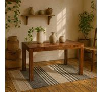Wyld Haus Phuket 180cm Dark Mango Wood Dining Table in Brown Wyld Haus Brown