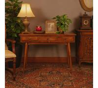 Wyld Haus Saint Paul de Vence Large 3 Drawer Console Chestnut in Brown Wyld Haus Brown