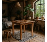 Wyld Haus Seattle Reclaimed Wood Small Square Dining Table