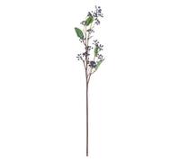 Wyld Haus Set Of 3 Artificial Viburnum Berry Stems, Blue, 800 mm
