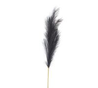 Wyld Haus Set Of 3 Large Grey Faux Pampas Grass Stems 120Cm