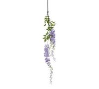 Wyld Haus Set Of 3 Large Purple Wisteria Artificial Flower Sprays