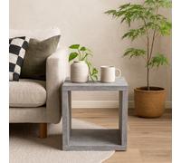 Wyld Haus Shanghai Concrete Grey Single-Cube Storage Unit With One Shelf