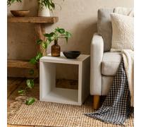 Wyld Haus Shanghai High Gloss White Freestanding Cube Storage Unit 1 Shelf