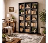 Wyld Haus Shanghai Matt Black 3X5 Tall Cube Storage Unit