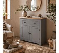 Wyld Haus Venisa Grey & Oak Sideboard with Drawer & Double Doors Wyld Haus Grey