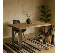 Wyld Haus Wellington 150Cm 6 Seater Acacia Wood Live Edge Dining Table