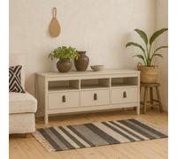 Wyld Haus Wildberry 3-Drawer Tv Unit In Cashmere Cream Matt Finish 1510mm