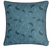 Wylder Abyss Jellyfish Chenille Feather Rich Cushion