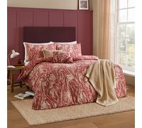 Furn - Duvet Cover Set - Wylder Albus Heritage - Redwood - Super King