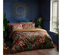 Wylder Aranya Duvet Cover Set - Rust - Rust - Superking