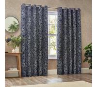 Wylder Bali Midnight Eyelet Curtains