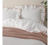 Wylder Pillowcase Pair Blousey Ruffled 100% Cotton – Pink