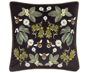 Wylder Braywick Clarence Mirror Printed Velvet Feather Rich Cushion