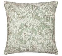 Wylder Chenille Bengal Tiger Cushion Cover - Sage - Sage - 50cm x 50cm