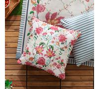 Wylder Claudia Floral Outdoor Cushion, Red, 45 X 45Cm