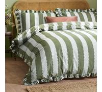 Wylder Duvet Cover Set Bridie Green/Mist Double
