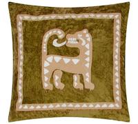 Wylder Dynasty Tiger Embroidered Chenille Cushion Cover