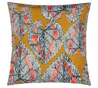 Wylder Ebon Wilds Mahari Outdoor Cushion Cover - Saffron - 43cm x 43cm - Saffron - 100% Polyester