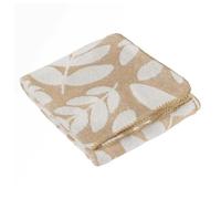 Wylder Hazel Woven Throw - Oatmeal - 130cm x 180cm - Oatmeal - 82% Polyester/18% Nylon