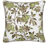 Wylder Jacquard Pomegranate Cushion Cover - Green - 50cm x 50cm - Green - 100% Polyester
