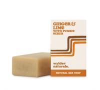 Wylder Naturals 120g Ginger & Lime with Pumice Scrub Natural Soap