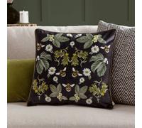 Wylder Nature Braywick Clarence Mirror Velvet Piped Polyester Filled Cushion Multi