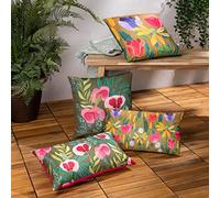 Wylder Nature House of Bloom Celandine Rectangular Outdoor Polyester Filled Cushion - Twin Pack