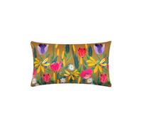 Wylder Nature House Of Bloom Celandine Rectangular Water & Uv Resistant Outdoor Cushion In Yellow Yellow 30cm x 50cm