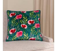 Wylder Nature House Of Bloom Poppy Polyester Filled Cushion