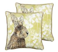 Wylder Nature Manor Hare Polyester Filled Cushions Twin Pack