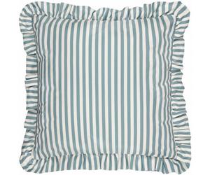 Wylder Nature Millie Ruffle Striped Outdoor Cushion Cover