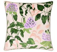 Wylder Nature Passiflora Velvet Piped Polyester Filled Cushion